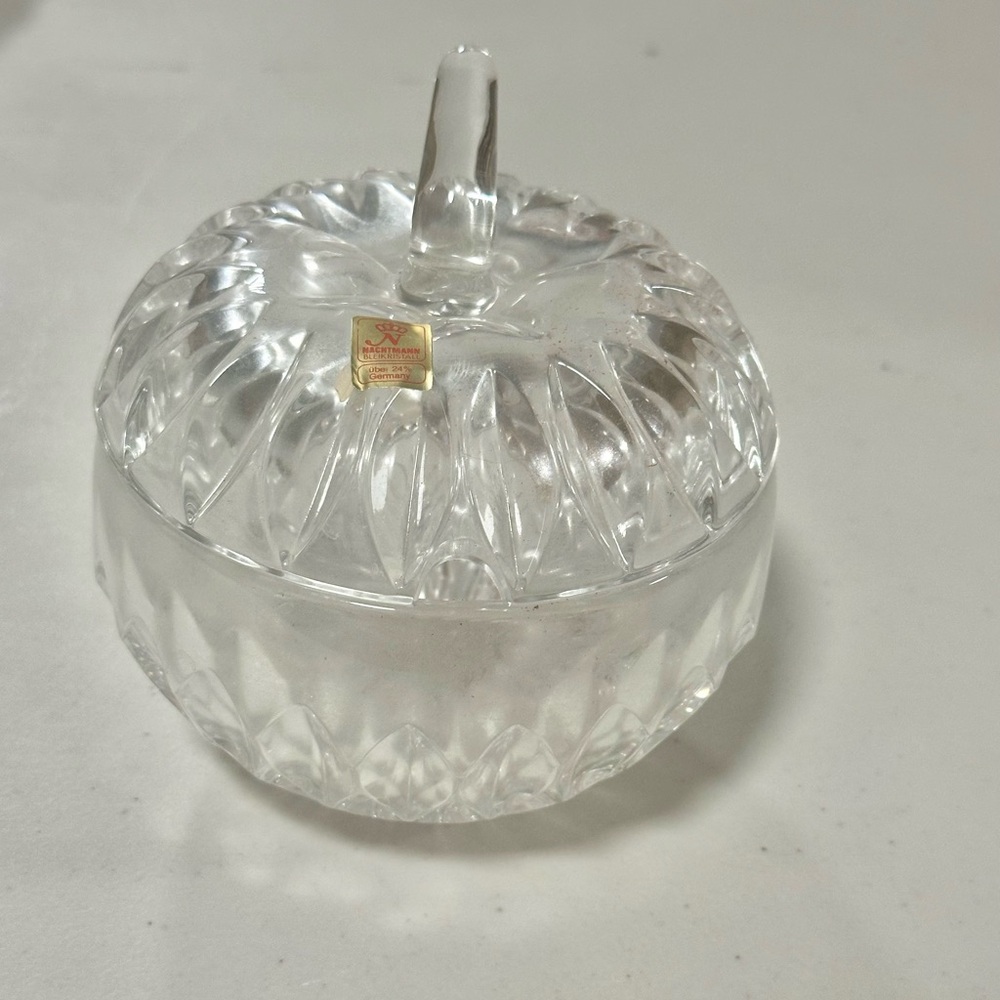 Nachtmann Bleikristall Uber 24% W.Germany Crystal Pumpkin